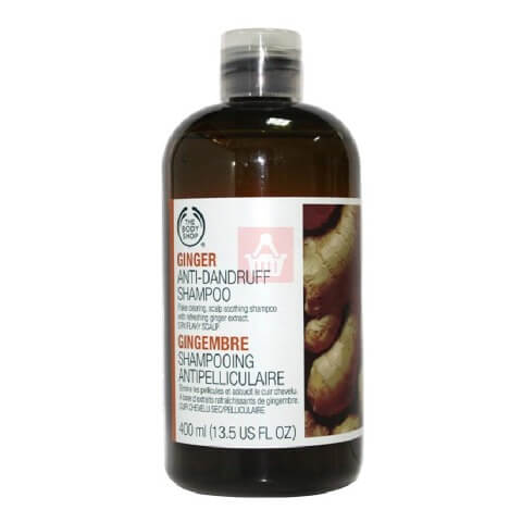 The Body Shop Ginger Anti Dandruff Shampoo, 400 ml for All Hair Types