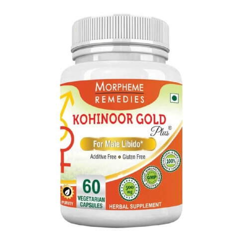 Morpheme Remedies Kohinoor Gold Plus, 60 capsules/pack Morpheme Remedies Kohinoor Gold Plus, 60 capsules/pack