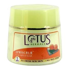 Lotus Herbals Apriscrub Fresh Apricot Scrub, 300 g for All SkinTypes