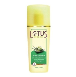 Lotus Herbals Alphamoist Alpha Skin Moisturiser, 170 g All Skin Types