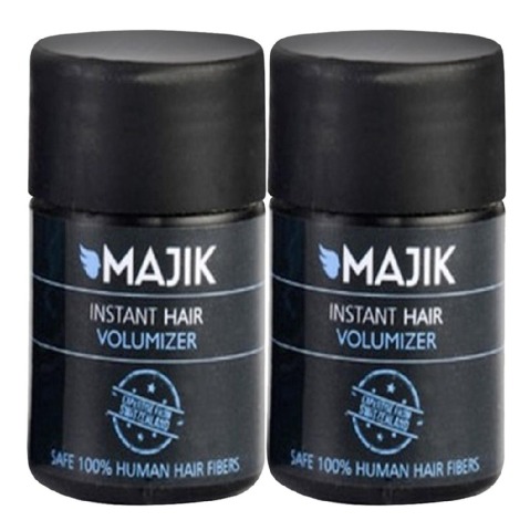 Majik Instant Hair Volumizer, Grey 7 g - Pack of 2 Majik Instant Hair Volumizer, Grey 7 g - Pack of 2