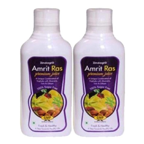 Zindagi Amrit Ras Juice - Pack of 2, Natural 500 ml Zindagi Amrit Ras Juice - Pack of 2, Natural 500 ml