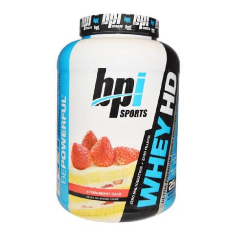 BPI Sports Whey-HD Ultra Premium, 4.5 lb Strawberry