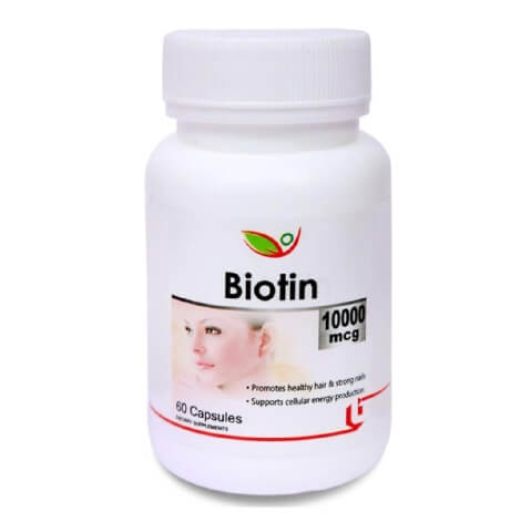 Biotrex Biotin (10000 mcg), Unflavoured 60 capsules Biotrex Biotin (10000 mcg), Unflavoured 60 capsules