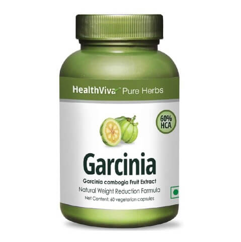 HealthViva Garcinia with 60% HCA, 60 capsules HealthViva Garcinia with 60% HCA, 60 capsules