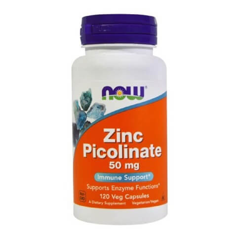 Now Zinc Picolinate (50 mg), 120 capsules Now Zinc Picolinate (50 mg), 120 capsules
