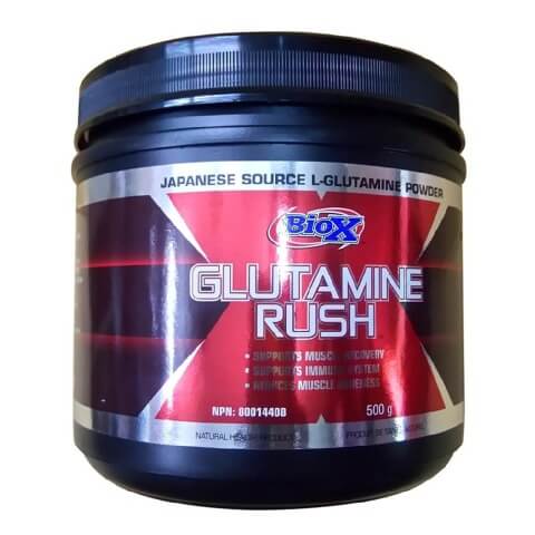 Biox Glutamine Rush, 1.1 lb Unflavoured Biox Glutamine Rush, 1.1 lb Unflavoured