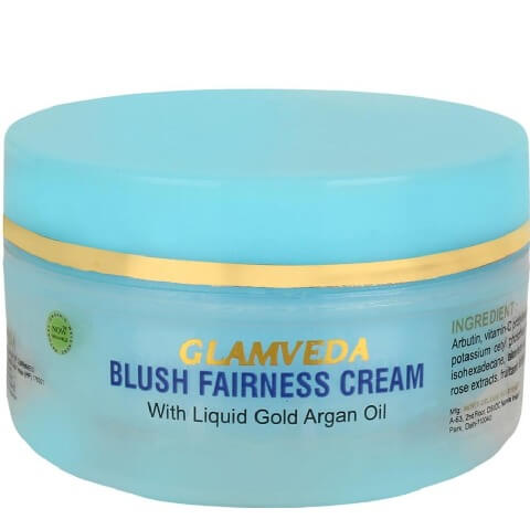 GLAMVEDA Blush Fairness Cream, 50 g All Skin Type GLAMVEDA Blush Fairness Cream, 50 g All Skin Type
