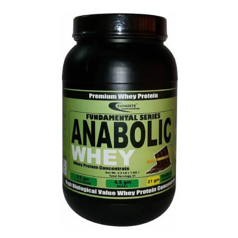 Euradite Nutrition Anabolic Whey, 4.4 lb Rich Chocolate Euradite Nutrition Anabolic Whey, 4.4 lb Rich Chocolate