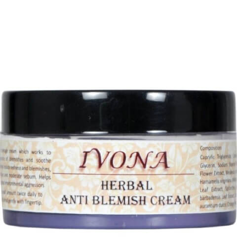 Ivona Herbal Anti Blemish Cream, 50 g All Skin Type Ivona Herbal Anti Blemish Cream, 50 g All Skin Type