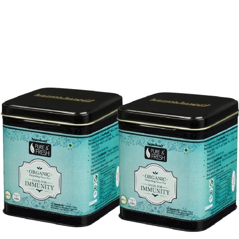 Healthbuddy Organic Darjeeling Green Tea Pack of 2 100 g Unflavoured Healthbuddy Organic Darjeeling Green Tea Pack of 2 100 g Unflavoured