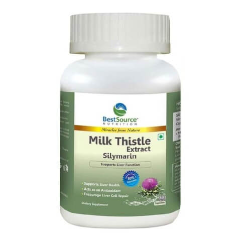 BestSource Nutrition Milk Thistle Silymarin, 60 veggie capsule(s) BestSource Nutrition Milk Thistle Silymarin, 60 veggie capsule(s)