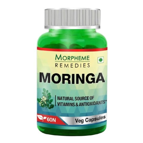 Morpheme Remedies Moringa 500mg, 60 veggie capsule(s) Morpheme Remedies Moringa 500mg, 60 veggie capsule(s)
