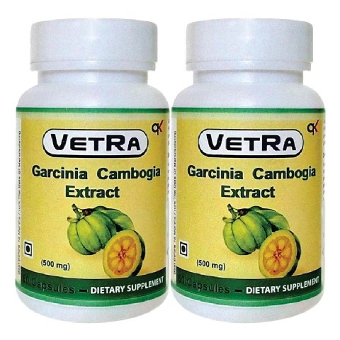 Vetra Garcinia Cambogia Extract (500 mg) - Pack of 2 60 capsules Vetra Garcinia Cambogia Extract (500 mg) - Pack of 2 60 capsules