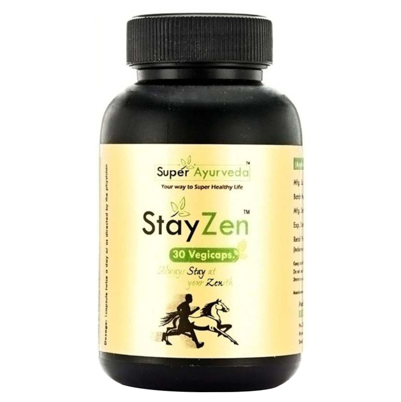 Super Ayurveda StayZen,  60 veggie capsule(s) 