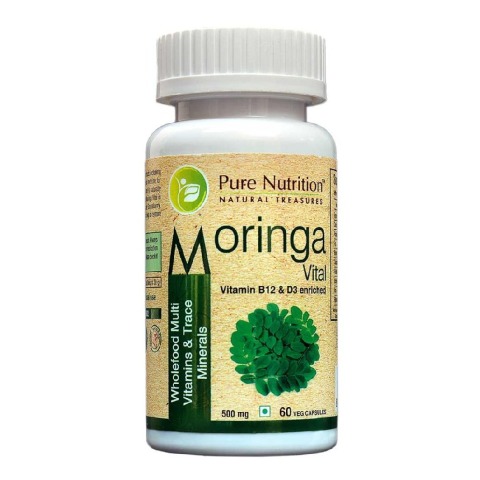 Pure Nutrition Moringa Vital, 60 capsules Pure Nutrition Moringa Vital, 60 capsules