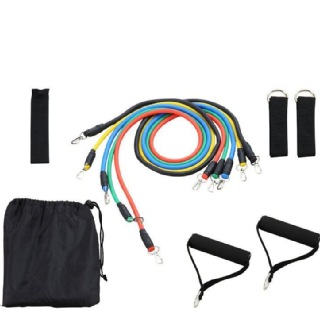B Fit USA Resistance Tube Set, Black Free Size