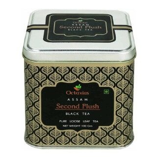 Octavius Assam Second Flush Black Tea, Unflavoured 0.1 kg