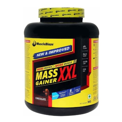 MuscleBlaze Mass Gainer XXL OP old,  6.6 lb  Chocolate 