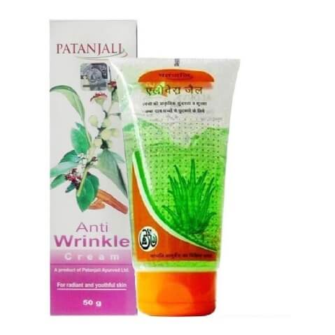Patanjali Aloe Vera Gel + Anti Wrinkle Cream Combo Patanjali Aloe Vera Gel + Anti Wrinkle Cream Combo
