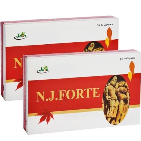Jain N.J. Forte (Pack of 2), 30 capsules Jain N.J. Forte (Pack of 2), 30 capsules