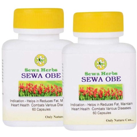 Sewa Herbs Obe, 60 capsules - Pack of 2 Sewa Herbs Obe, 60 capsules - Pack of 2