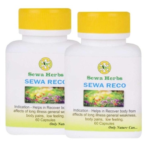 Sewa Herbs Reco, 60 capsules - Pack of 2 Sewa Herbs Reco, 60 capsules - Pack of 2