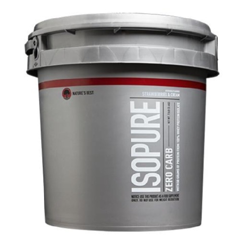 Isopure Zero Carb Protein Powder, 7.5 lb Strawberries & Cream Isopure Zero Carb Protein Powder, 7.5 lb Strawberries & Cream