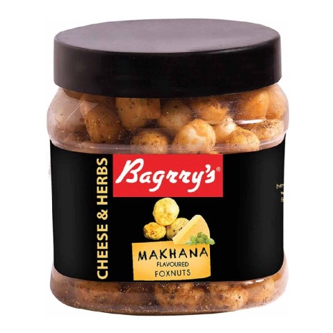 1 - Bagrrys Makhana Flavoured Foxnuts,  Cheese & Herbs  100 g 