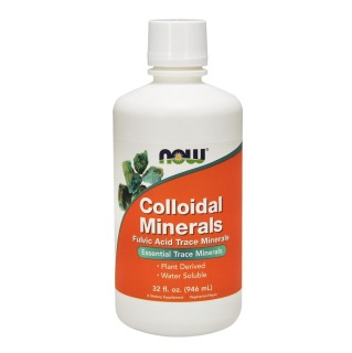 Now Colloidal Minerals Natural Raspberry, 0.946 L