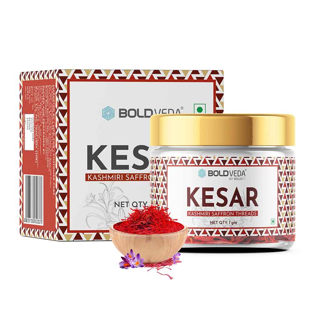 1 - Boldfit Kesar,  Natural  1 g 