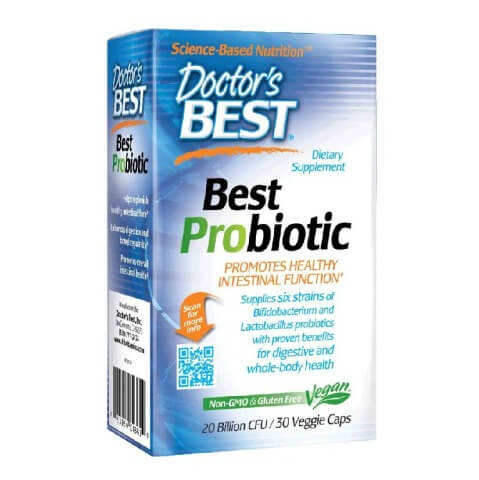 Doctor's Best Probiotic 20 Billion CFU,  30 veggie capsule(s) 