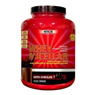 Nitroid Whey Micellar, 4.4 lb Dutch Chocolate