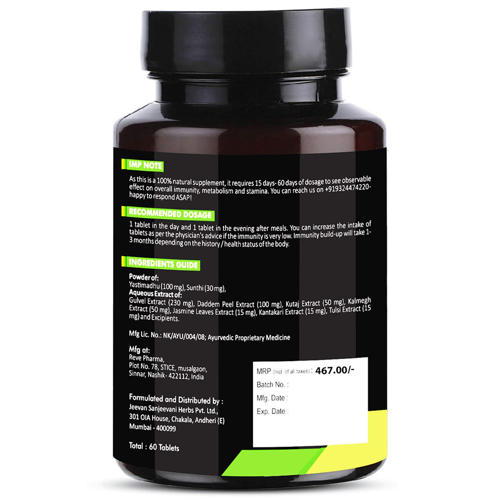 3 - Jeevan Sanjeevani Immuno Health,  60 tablet(s) 