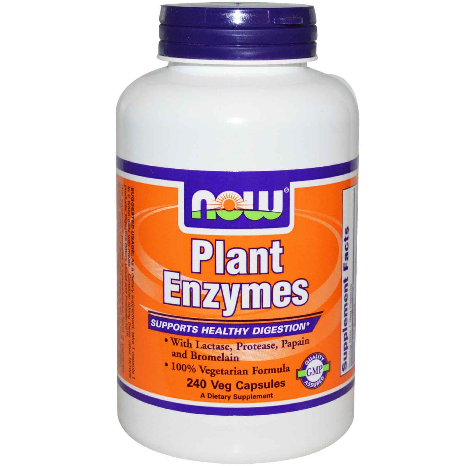 Now Plant Enzymes,  240 capsules 