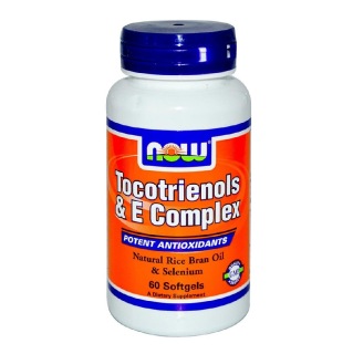 Now Tocotrienols & E Complex, 60 softgels
