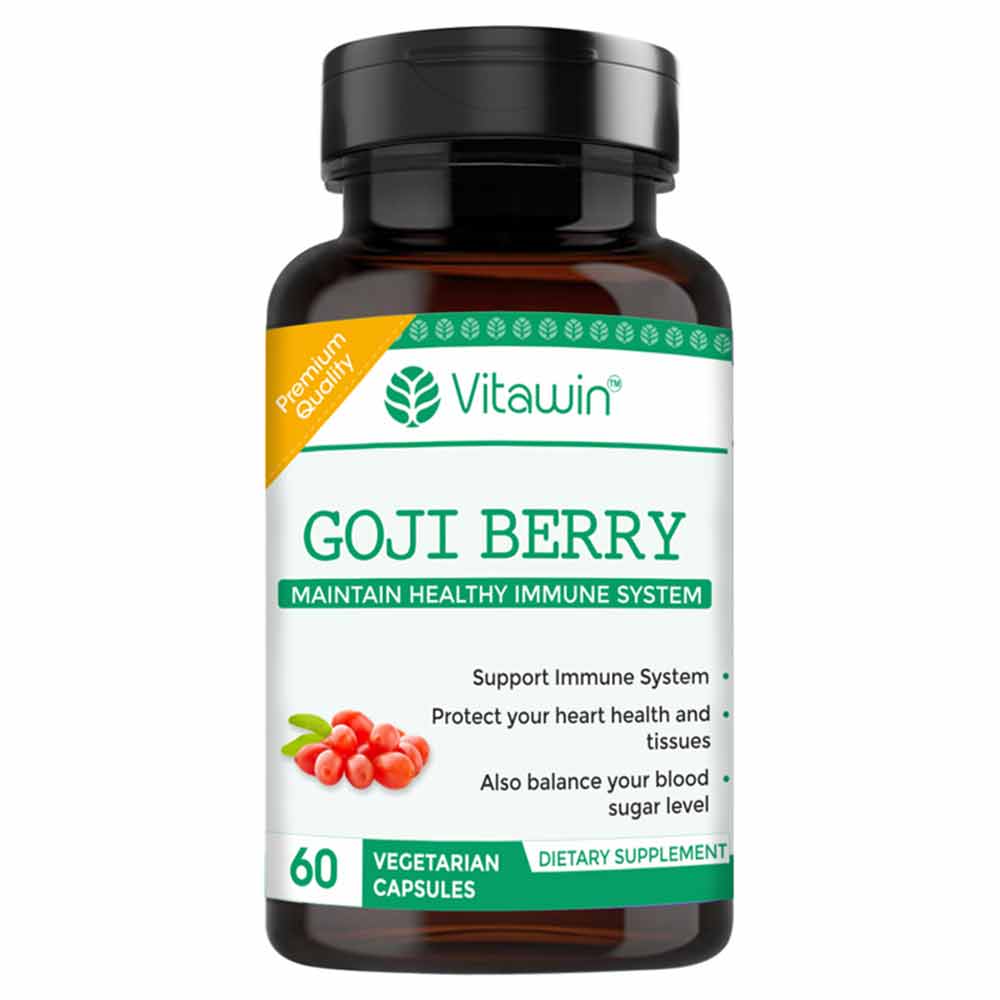 1 - VITAWIN Goji Berry,  60 capsules  Unflavoured 