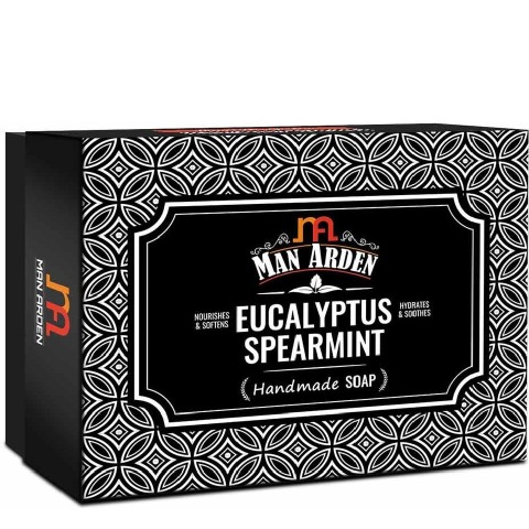 5 - Man Arden Eucalyptus Spearmint Handmade Soap,  125 g  Nourishes & softens, Hydrates & Soothes 