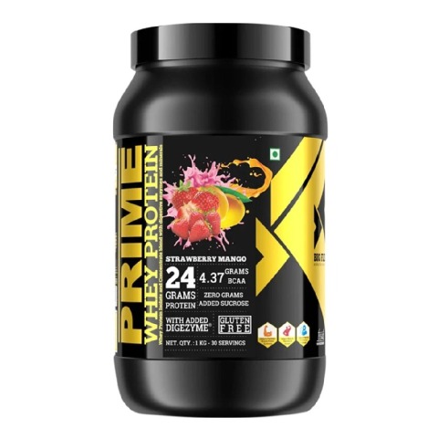 Big Flex Prime Whey Protein, 2.2 lb Strawberry Mango