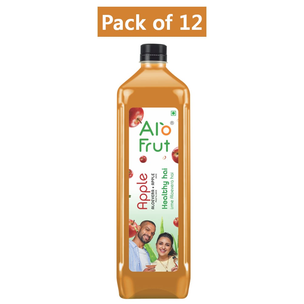 4 - Alo Frut Apple Aloevera Juice,  1 L  Apple 