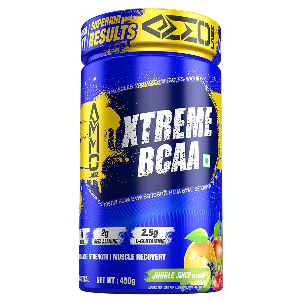 1 - Ammo Labz BCAA Xtreme,  0.66 lb  30 Servings  Jungle Juice 