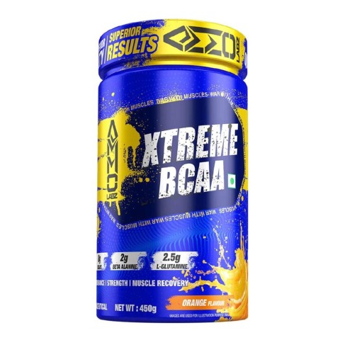 1 - Ammo Labz BCAA Xtreme,  0.66 lb  30 Servings  Orange 