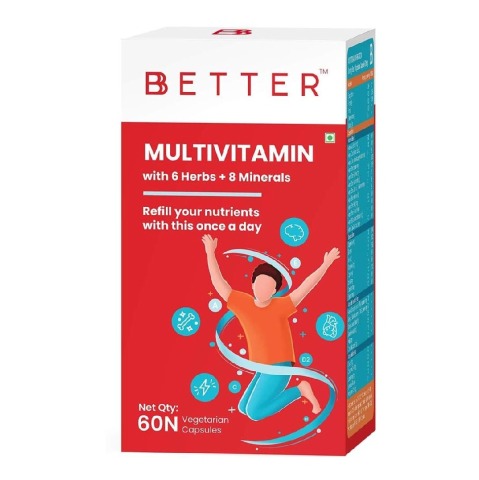 1 - Bbetter Multivitamin, 60 veggie capsule(s) Unflavoured