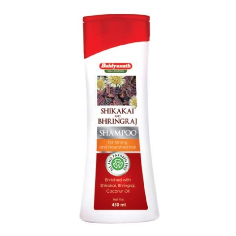 1 - Baidyanath Shikakai & Bhringraj Shampoo, 450 ml for Strong & Nourished Hair