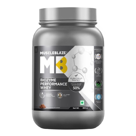 5 - MuscleBlaze Biozyme Performance Whey,  1.87 lb  Rich Chocolate 