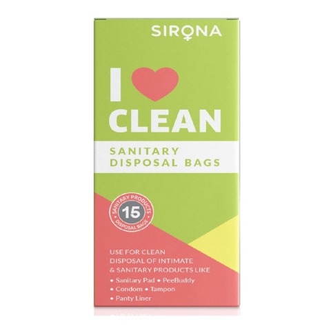 1 - Sirona Disposal Bag,  15 Piece(s)/Pack  Sanitary and Diapers 
