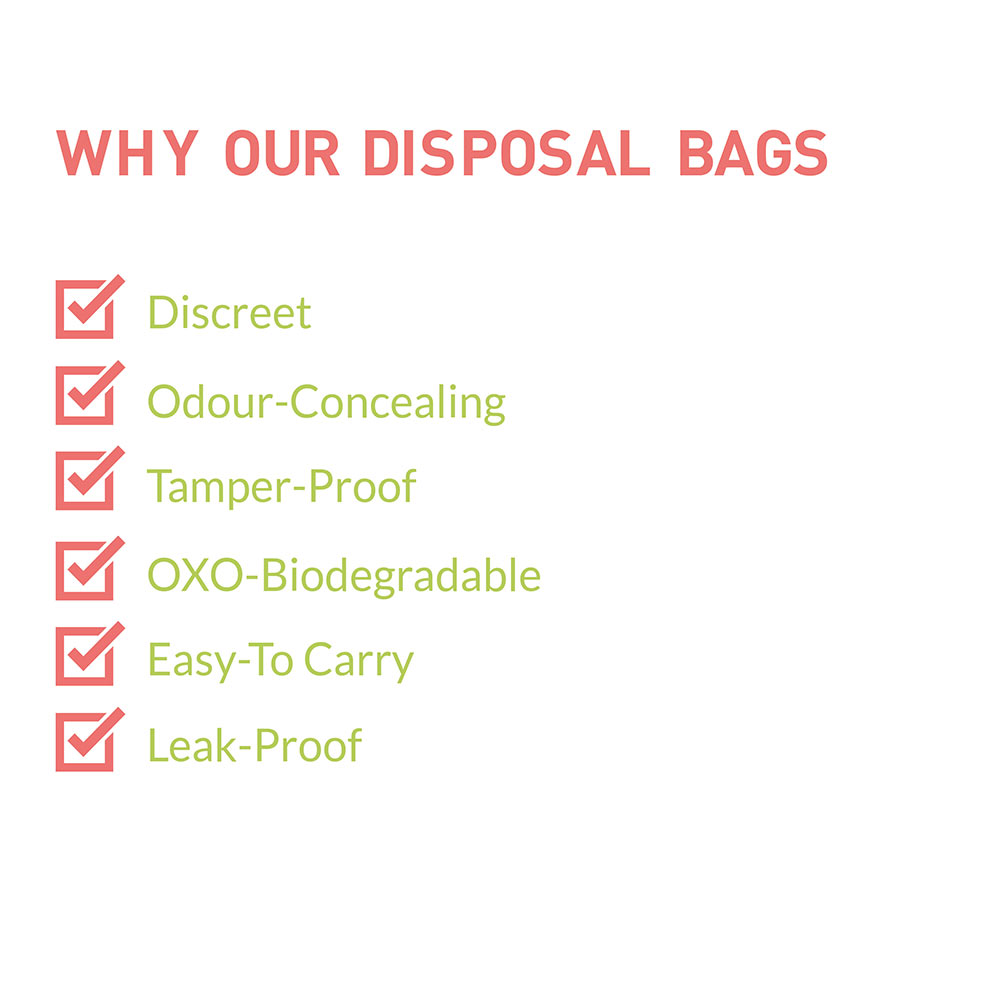 6 - Sirona Disposal Bag,  15 Piece(s)/Pack  Sanitary and Diapers 