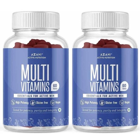 1 - Azani Active Nutrition Multivitamin for Men,  60 tablet(s)  Unflavoured (Pack of 2) 