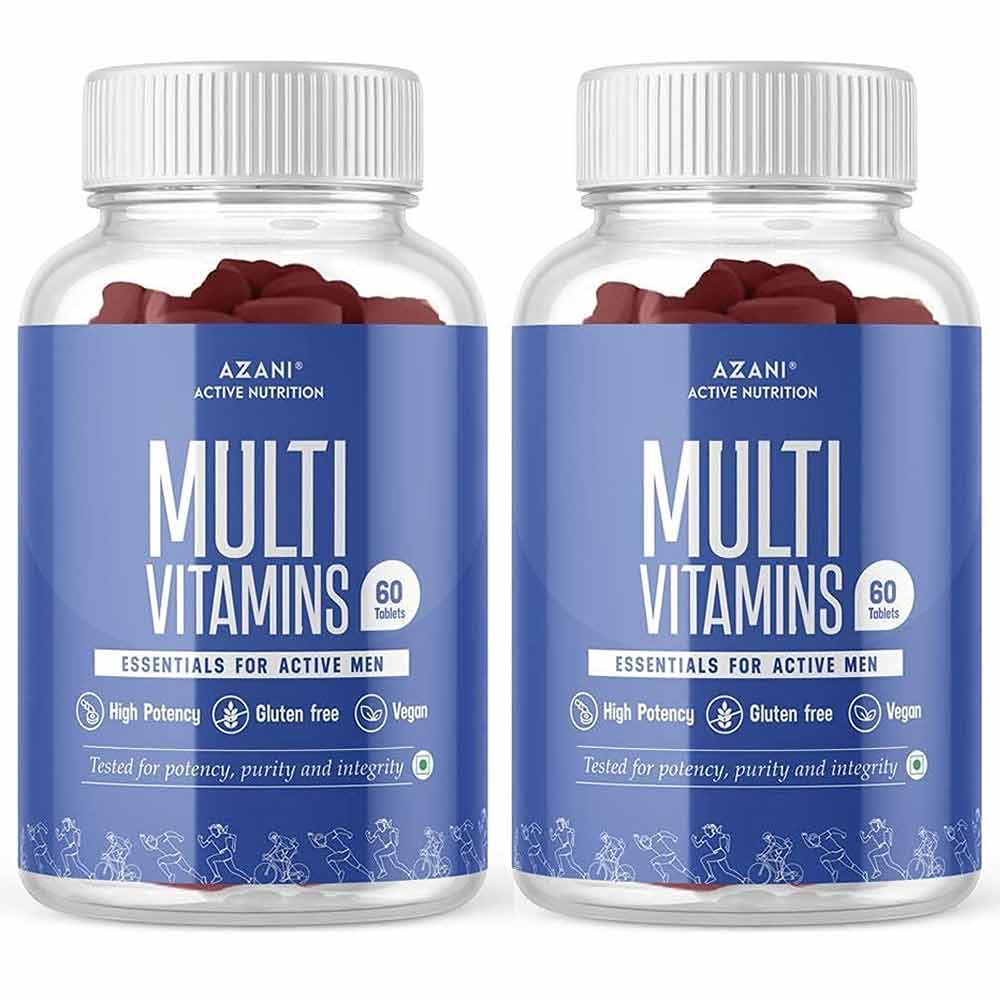 1 - Azani Active Nutrition Multivitamin for Men,  60 tablet(s)  Unflavoured (Pack of 2) 