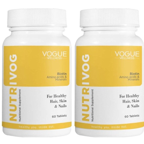 1 - Vogue Wellness Nutrivog,  60 tablet(s)  Unflavoured (Pack of 2) 